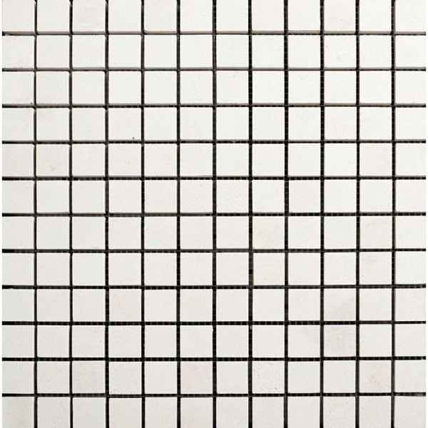 Limra Limestone Polished Limestone Mosaic Straight 1×1 Inch