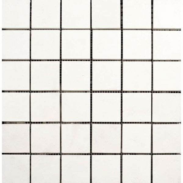 Limra Limestone Polished Limestone Mosaic Straight 2×2 Inch