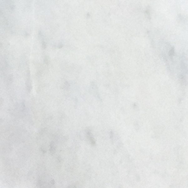 White Carrara T Honed Marble Tiles 36x36x3/4 Inch