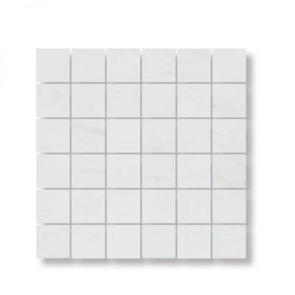 Dolomite Polished Marble Mosaic Straight 2x2 Inch