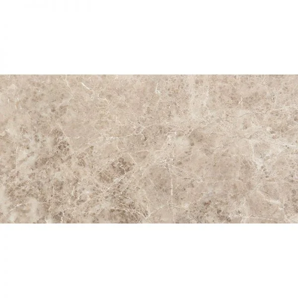 Cappuccino Polished Marble Tiles 12x24x1/2 Inch