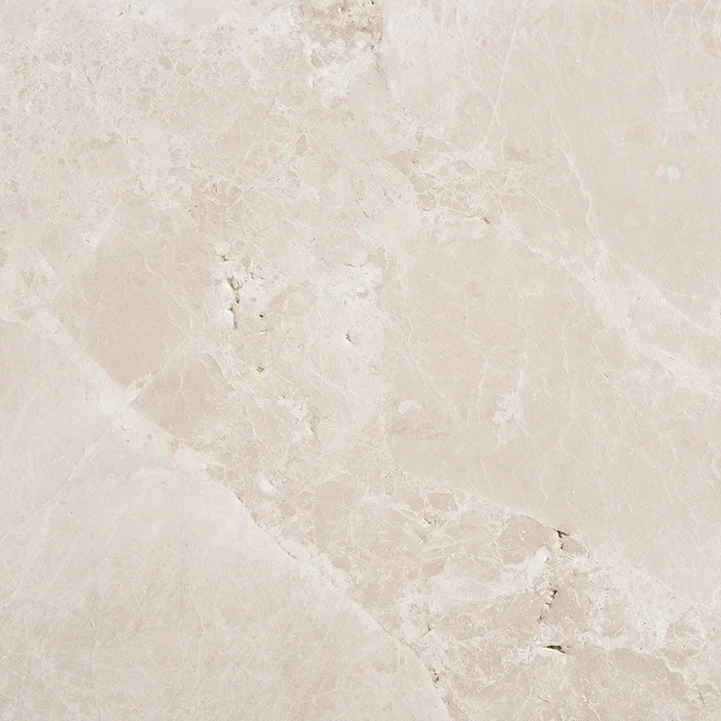 Floridian Cream Polished Marble Tiles 18x18x1/2 Inch