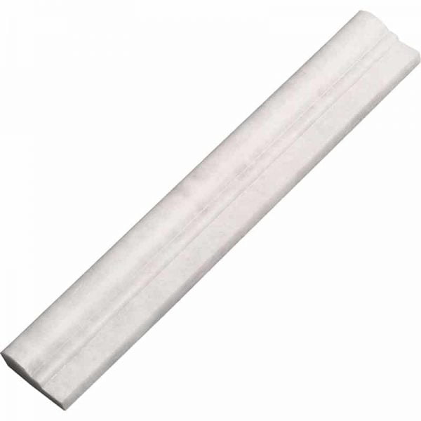 Dolomite Honed Marble Molding Ogee Edge 2x12 Inch