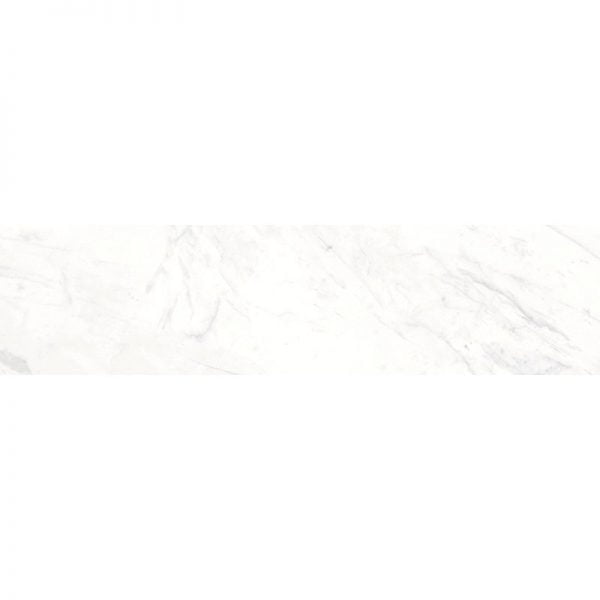 Calacatta Porcelain Bullnose Glossy Tile 3x12 Inch