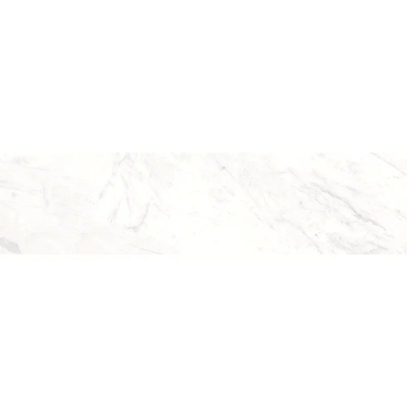 Calacatta Porcelain Bullnose Glossy Tile 3x12 Inch