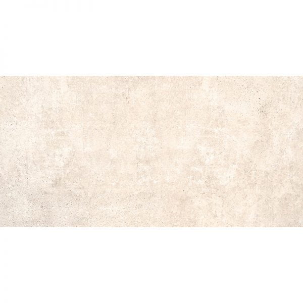 Mirava Beton Ivory Porcelain Matte Tile 24x48 Inch