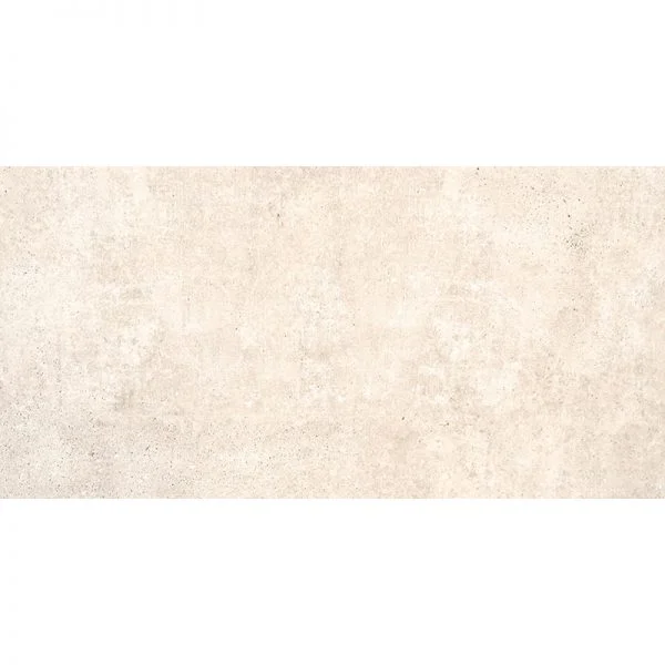 Mirava Beton Ivory Porcelain Matte Tile 24x48 Inch