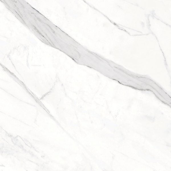 Calacatta Porcelain Glossy Tile 24x24 Inch