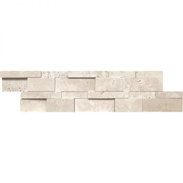 Ivory Ledger Wall Panel Honed 3D