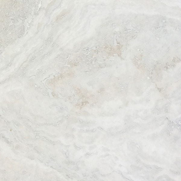 Bianco Modern Filled&Honed Travertine Tile 18x18x1/2 Inch