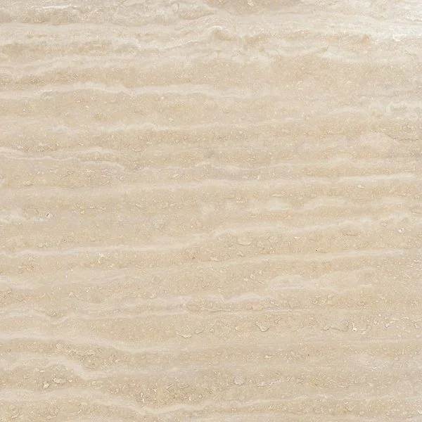 Ivory Vein Cut Filled&Honed Travertine Tile 24x24x1/2 Inch