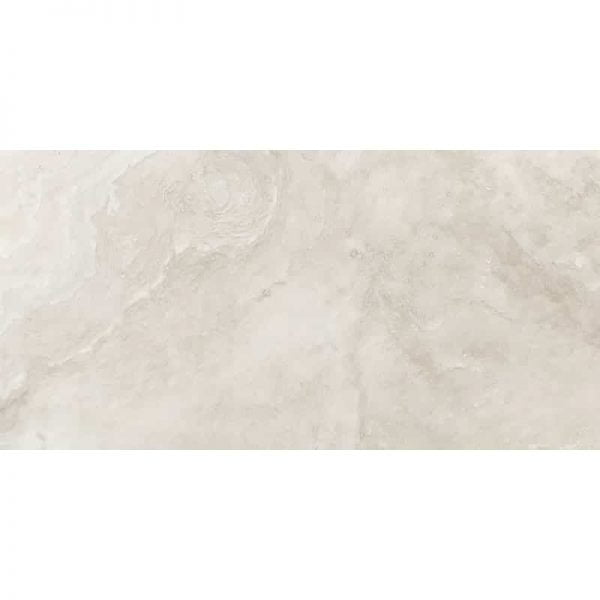 Bianco Rustic Tumbled Travertine Tile 3x6x1/2 Inch