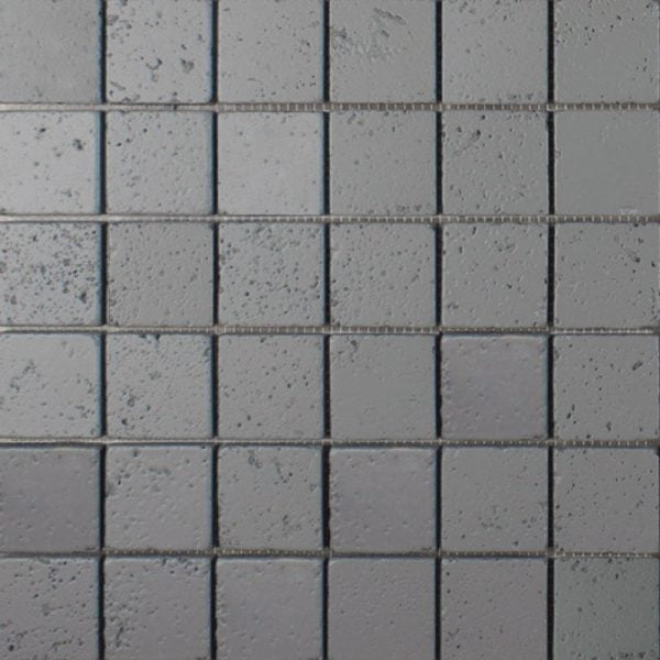 Ecostone Dark Grey 2x2 Inch Plain