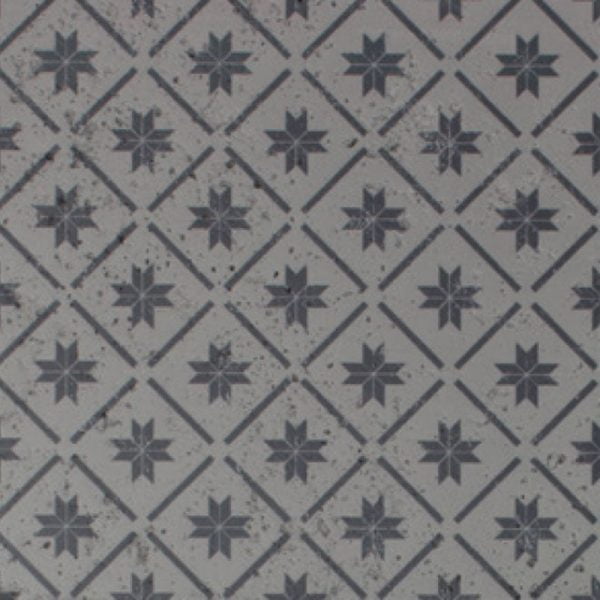 Ecostone Dark Grey 8x8 Inch Pattern 2