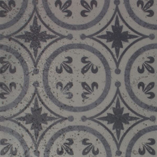 Ecostone Dark Grey 8x8 Inch Pattern 6